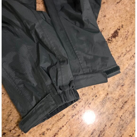 EMS EASTERN MOUNTAIN SPORTS Packable Rain Jacket Women's M Green EUC Hooded - Picture 13 of 15